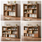 Bookcase Adjustable Width Expandable Tier Freestanding with Easy Assembly, Lockable - product gallery image 7