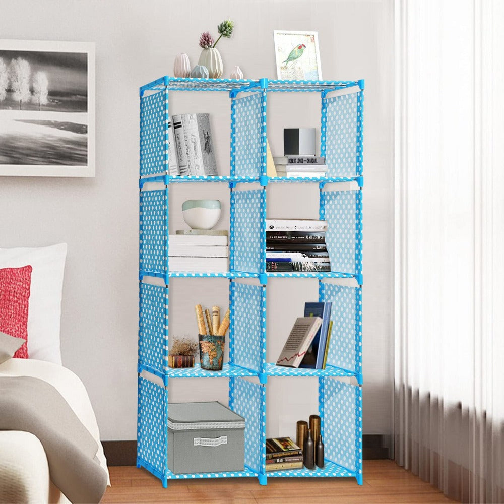 Bookcases & Shelving Unit Tier Bookshelf 80x30x125cm Modern Metal Frame - product gallery image 14