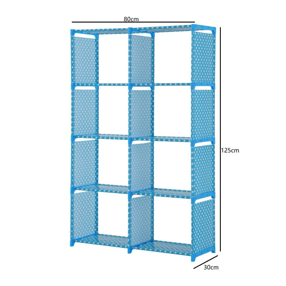 Bookcases & Shelving Unit Tier Bookshelf 80x30x125cm Modern Metal Frame - product gallery image 15