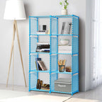 Bookcases & Shelving Unit Tier Bookshelf 80x30x125cm Modern Metal Frame - product gallery image 6