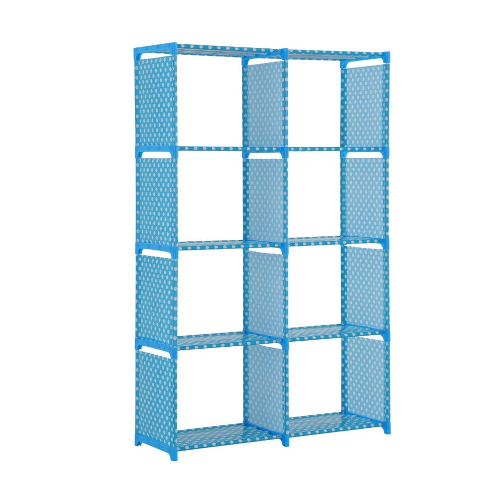 Bookcases & Shelving Unit Tier Bookshelf 80x30x125cm Modern Metal Frame - product gallery image 7