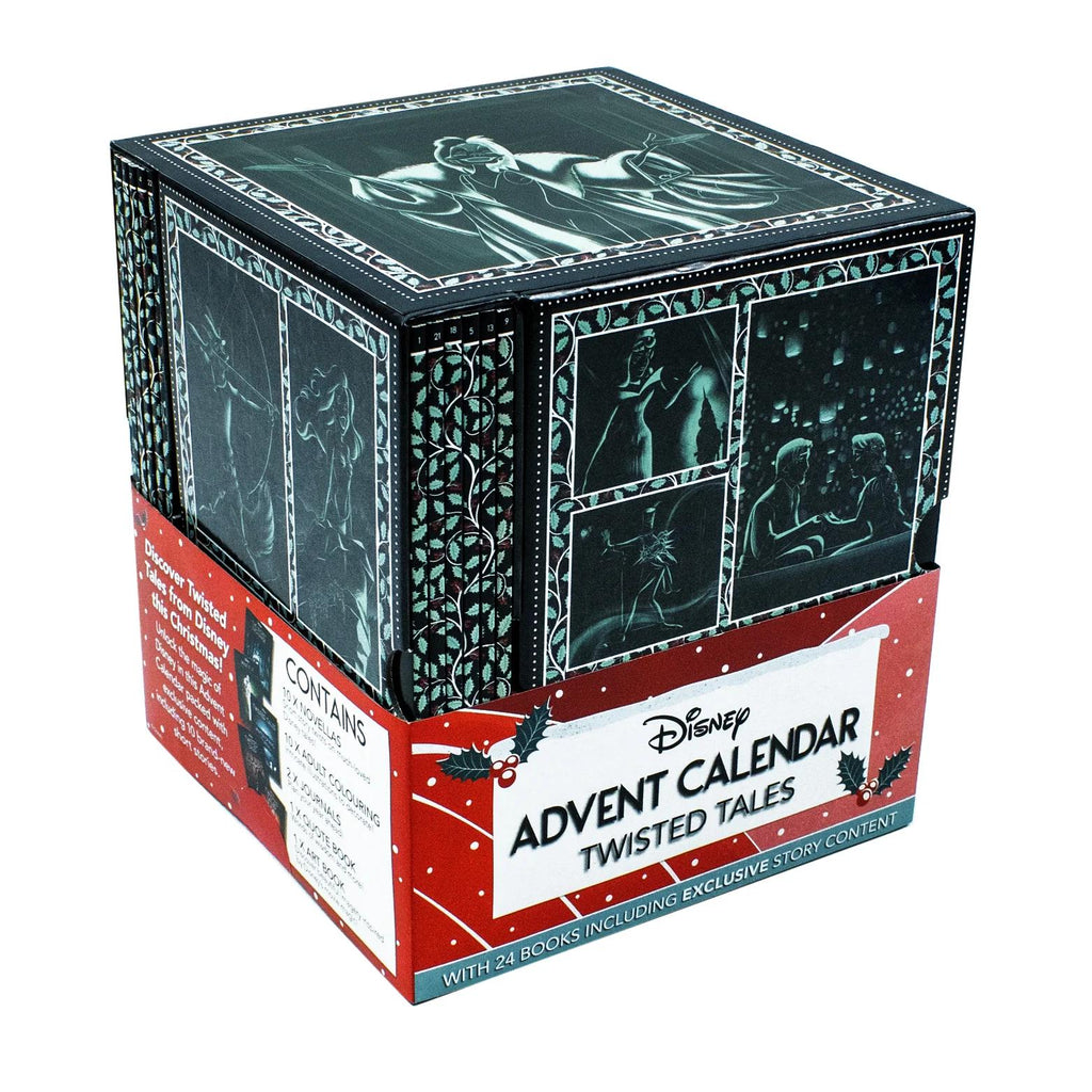 Books & Stationery Gift Set Disney Twisted Tales Advent Calendar Box