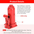 Bottle Hydraulic Jack 5Ton Portable with Carbon Steel - product gallery image 3