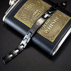Bracelet Bible Cross Stainless Steel Laser Engraved with Waterproof - product gallery image 3