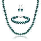 Bracelet Freshwater Pearl Jewellery Women 3-Piece with Metal - product gallery image 3