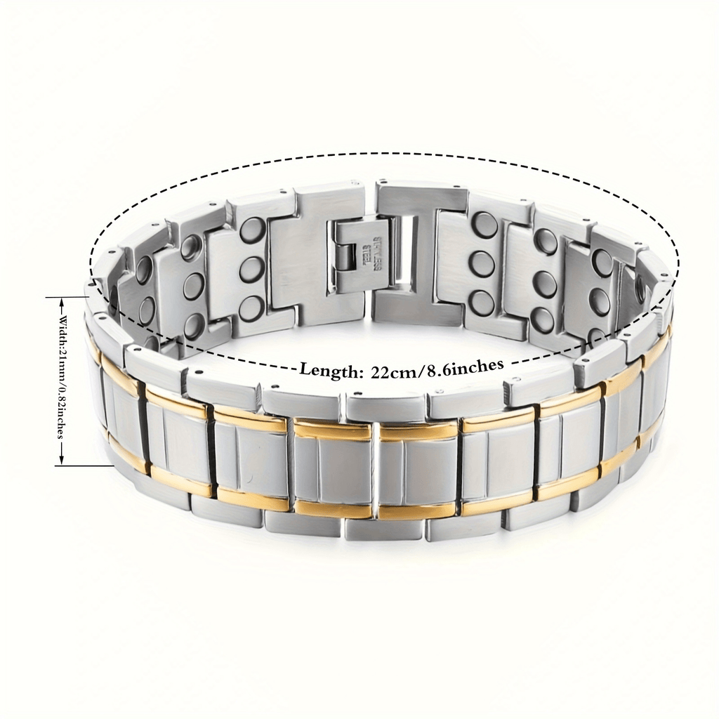 Bracelet Stainless Steel Men for layering and statement styling - product gallery image 10
