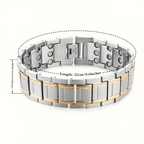 Bracelet Stainless Steel Men for layering and statement styling - product gallery image 10