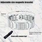 Bracelet Stainless Steel Men for layering and statement styling - product gallery image 4