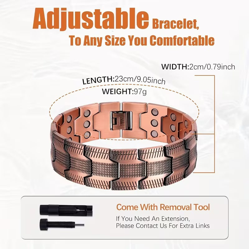 Bracelet Stainless Steel Men for layering and statement styling - product gallery image 6