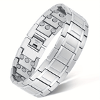 Bracelet Stainless Steel Men for layering and statement styling - product gallery image 9