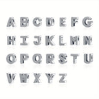 Bracelet Sterling Silver Alphabet Letter Charms A–Z - product gallery image 2