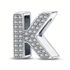 Bracelet Sterling Silver Alphabet Letter Charms A–Z - product gallery image 8