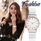 Bracelet Women’s Analog Quartz Watch Elastic Stainless with Water-Resistant - product gallery image 9