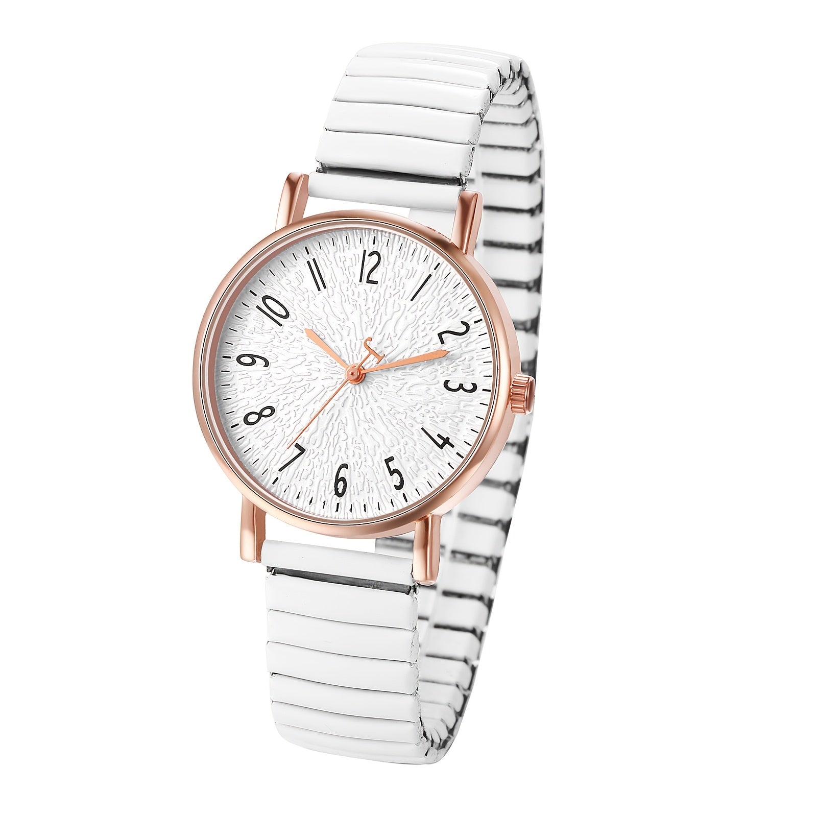 Bracelet Women’s Analog Quartz Watch Elastic Stainless with Water-Resistant
