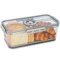 Bread Bin with Leakproof, Airtight, Freestanding, 5cm