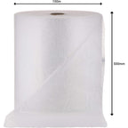 Bubble Wrap with 500mm, 100m, Plastic, Mega roll (500mm wide x 100 metre Length) - product gallery image 4