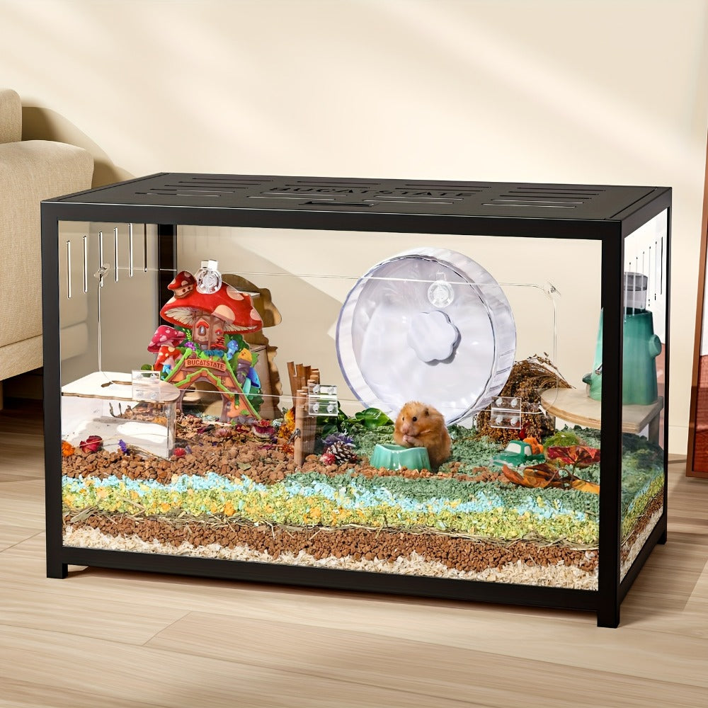 BUCATSTATE Hamster Cage Metal 2.0 with Easy Assembly, 100cm - product gallery image 7