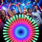 Bulk Pack of 30 LED Foam Light Stick with 30pcs, Sticks Flashing Party Favors in Three - 30pcs option