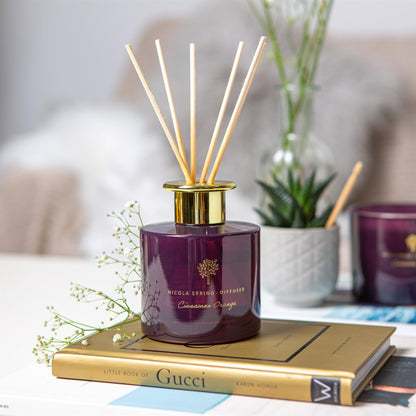 Nicola Spring Coconut & Lime Scented Candle - 130g - Natural Soy Wax 21 Hour Burning Time Small Candles Relaxing Fragrance Gift Set Aromatherapy Bath Candle
