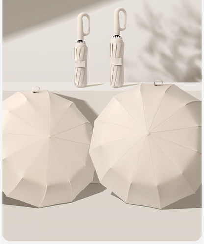 Fully Automatic Buckle Folding Umbrella, 2 Discounted Sets, And Shading, Suitable for Men And Women, Travel Umbrella, with a Diameter of 106Cm/41.2-Inch When Opened, Sturdy And Durable, Personalized High-Quality Umbrella