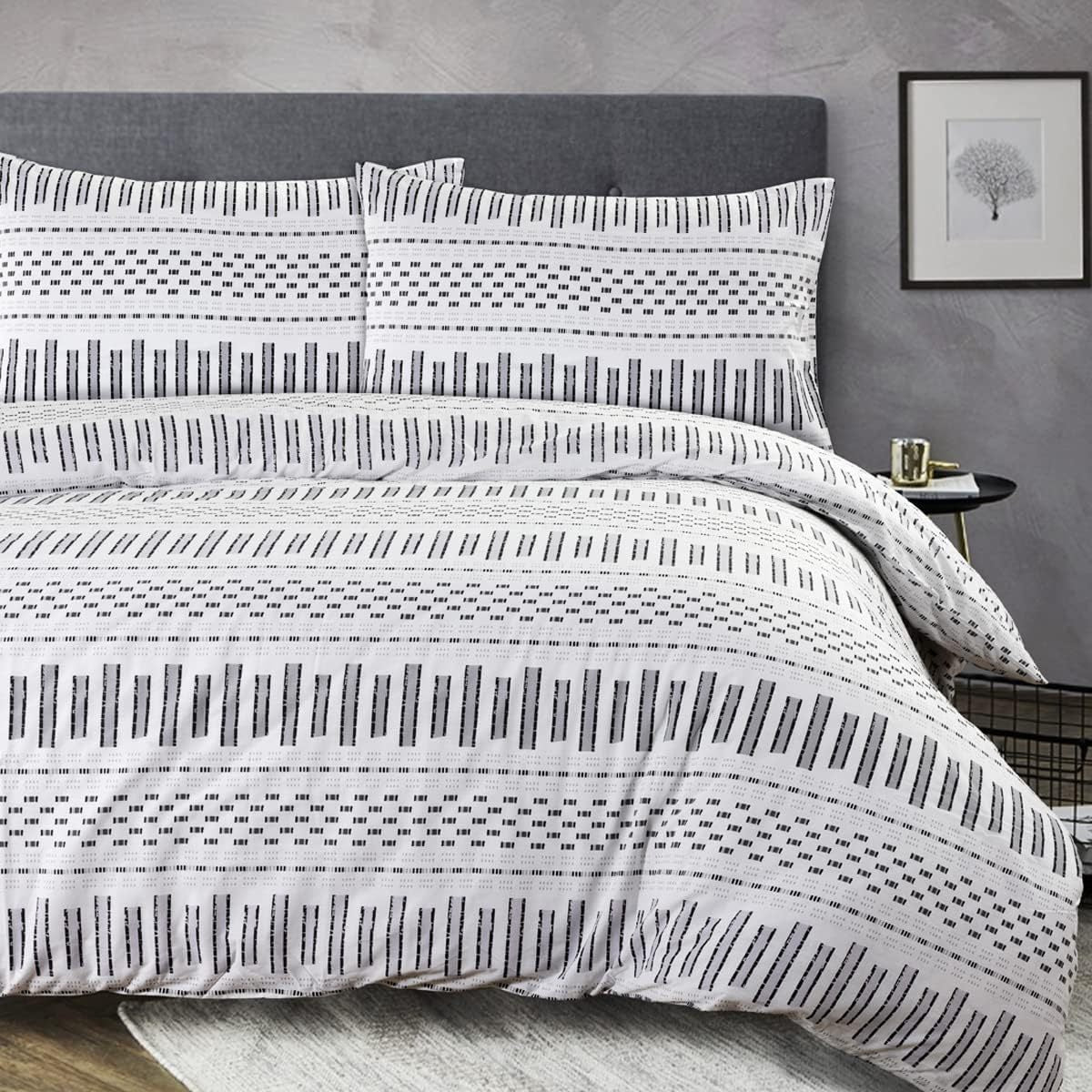 NIYS Bedding Duvet Cover Set in Single, Double and King Size with pillow cases