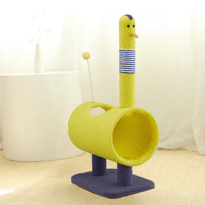 Cat Tree with Scratching Post, Hammock, Condo & Perch – Multi-Level Indoor Cat Activity Centre for Kittens & Adult Cats