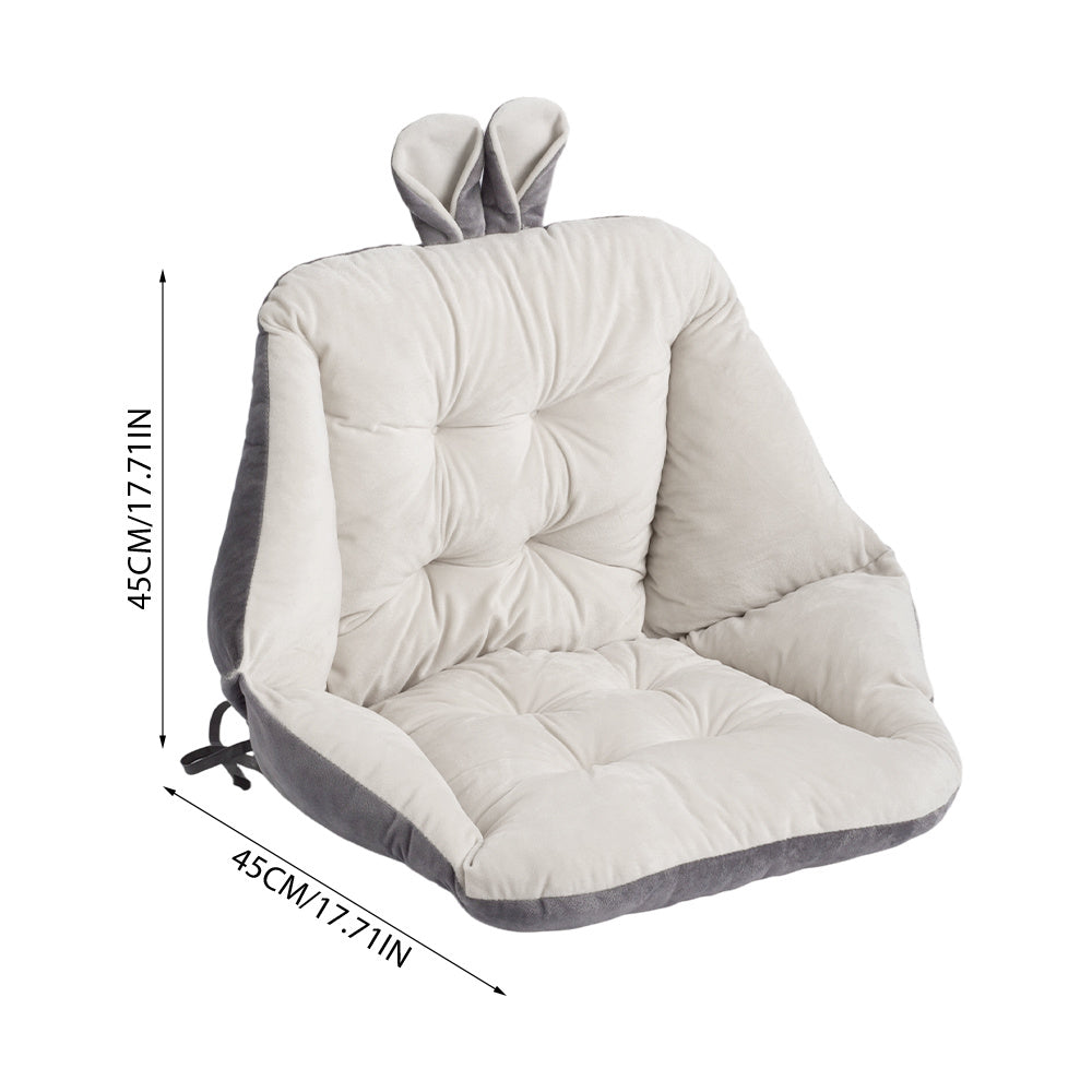 Seat Cushion, Backrest, Integrated Cushion, Office Sedentary Seat Cushion, Dormitory Student Chair, Waist Protector Chair Cushion, Cushion 45 X 45 cm