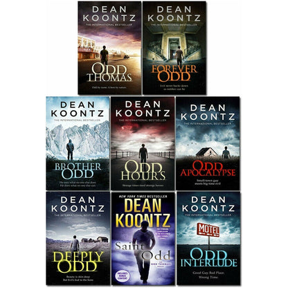Odd Thomas Series Complete 8 Books Collection Set By Dean Koontz, Forever Odd, Odd Hours, Odd Apocalypse, Deeply Odd