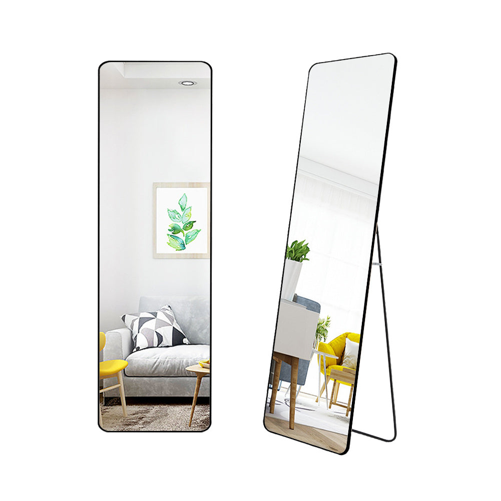 Full-Length Black Mirror - 147 x 37cm