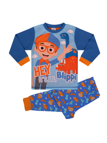 Blippi Space And Planets - Officially Licenced Pyjamas, Stocking Filler Xmas Gift, Stocking Filler Xmas Gift