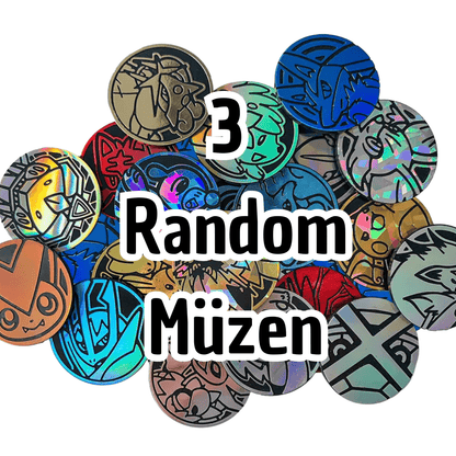 Pokémon Coins 3pcs Set – Official Collector Coins for Pokémon Cards