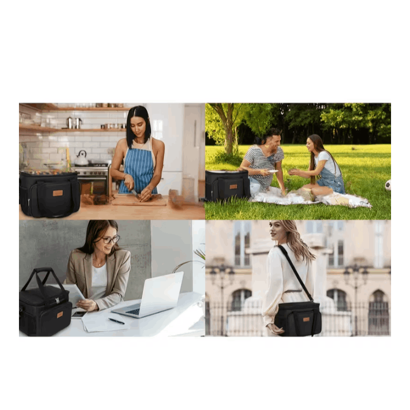 30L Large Capacity Insulated Lunch Bag – Leak-Proof And Cold-Keeping Bag – Perfect for Camping, Picnics, Barbecues, Travel, And Work.
