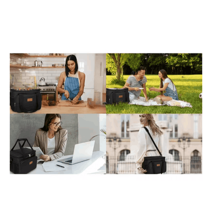 30L Large Capacity Insulated Lunch Bag – Leak-Proof And Cold-Keeping Bag – Perfect for Camping, Picnics, Barbecues, Travel, And Work.