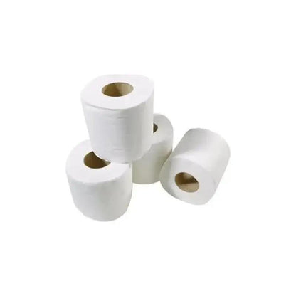 40 Soft Luxury Toilet Rolls Bulk Buy – Quilted White 2 Ply Toilet Paper - Pack of 40 Toilet Tissue (4 x 10 Pack) Disposable Wipes