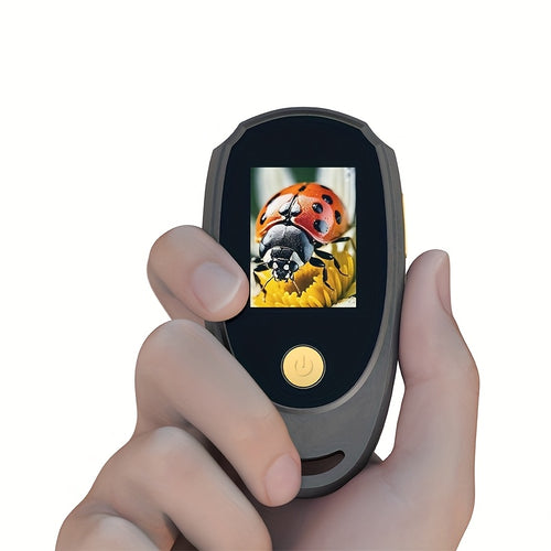 500X Magnification Handheld Digital Microscope, 2-Inch IPS Screen, 8 Adjustable 3-Level LED Lights, Suitable for Electronic Maintenance/Biological Observation, Compatible with Windows And Mac OS Computers