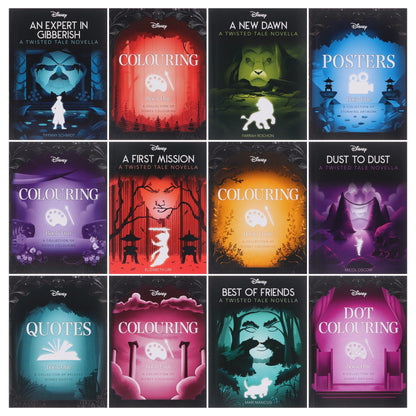 Disney: Advent Calendar Twisted Tales With 24 Books Box Set Including Twisted Story Content - Ages 12-16 - Paperback