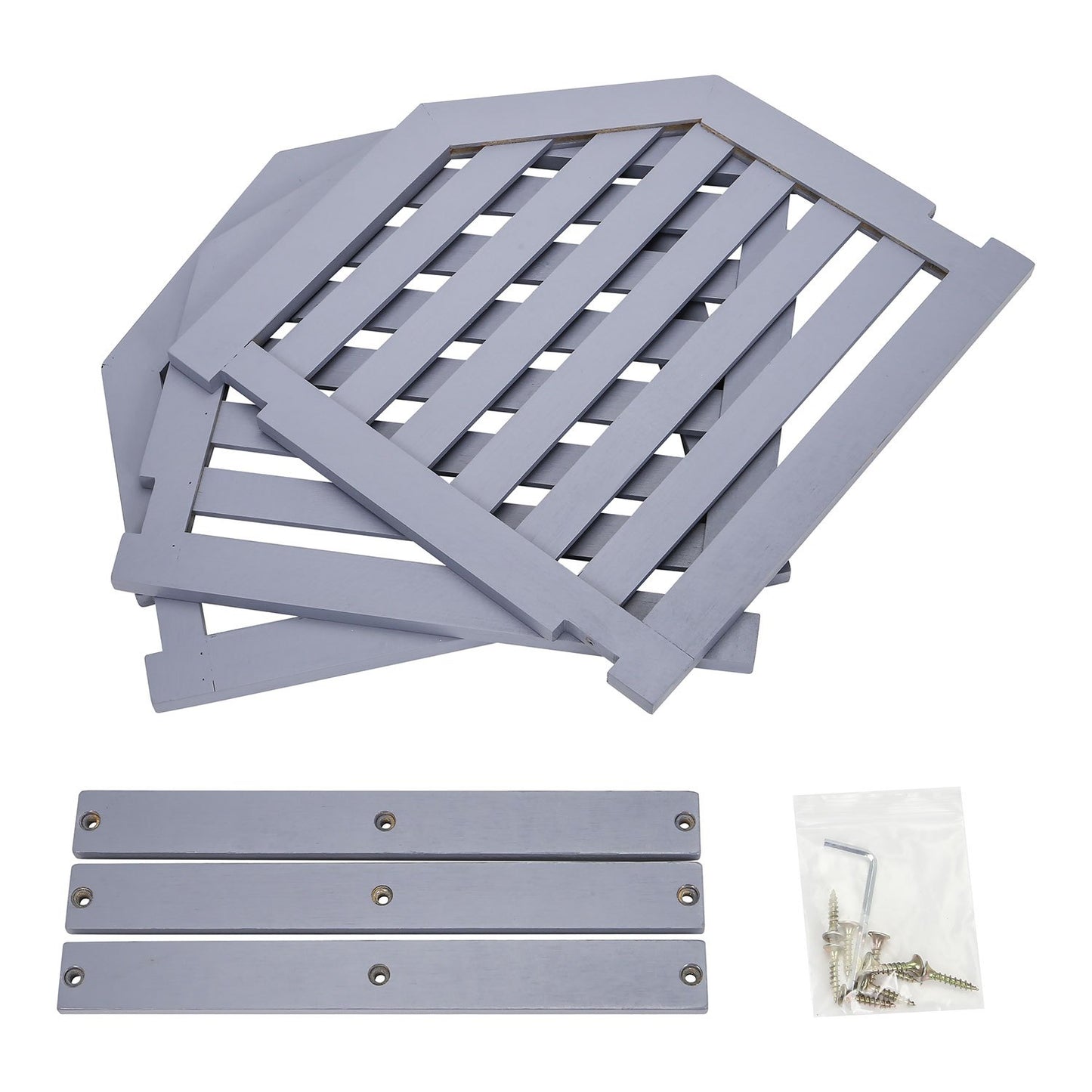 Bamboo Cabinet Shelf Organiser - 3 Tier Corner Shelf for Kitchen & Bathroom Countertop Cabinet Organiser Plate Rack Tidy Cupboard Shelf Insert Storage Organisation