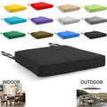 40 x 40cm Chair Seat Cushion with Ties and Zip Cover - product view 9
