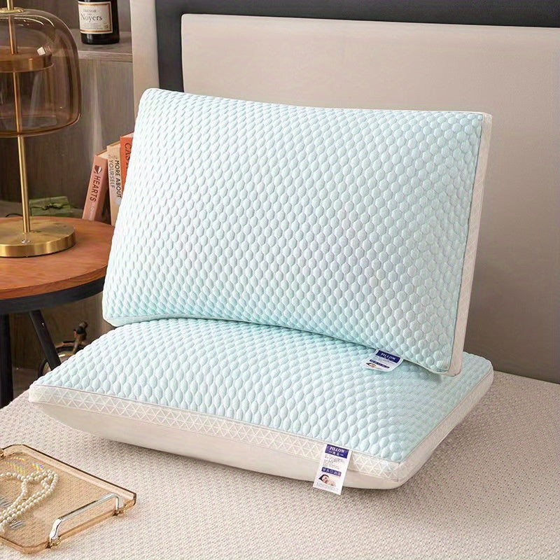 Tofu-Style Neck Support Pillows – Two-Piece Set
