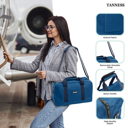 Tanness Ryanair 40x20x25 Cabin Bags with Adjustable Shoulder Strap | 40x20x25 Cabin Bag Holdall Bag, Travel Bag, Under Seat Cabin Bag | Hand Luggage Bag Carry On Bag | Cabin Suitcase Bags