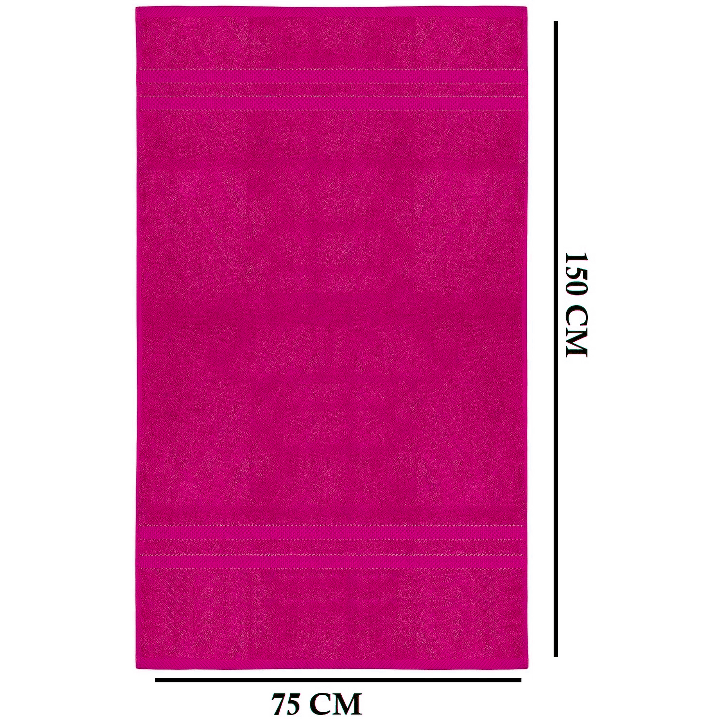 4 X Large Jumbo Bath Towels 100% Egyptian Cotton -75 x 150 cm- Soft Quick Dry Hotel Spa Big Bathroom Towels Set