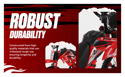 Touch of Venetian 12" / 16" Boys Motorcross Bike with Stabilisers Black Red Green Blue Moto Wheels Kids Bicycle for Ages 2-9 Years Old Motorcycle Sound Motorcross