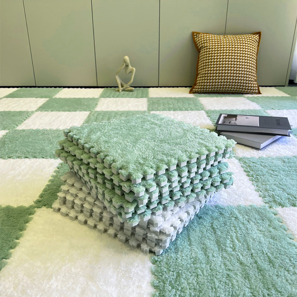 Plush Interlocking Carpet Tiles – 30cm EVA Foam Multipacks