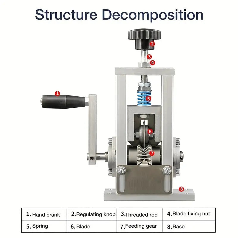 Manual Wire Stripping Machine Wire Stripper 1-20Mm Powered Drill Powered Cable Stripper for Cable
