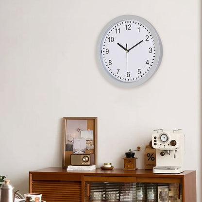 1PC multi-functional clock wall clock with fun thick frame and durable gold/white clock, 25*25*7CM