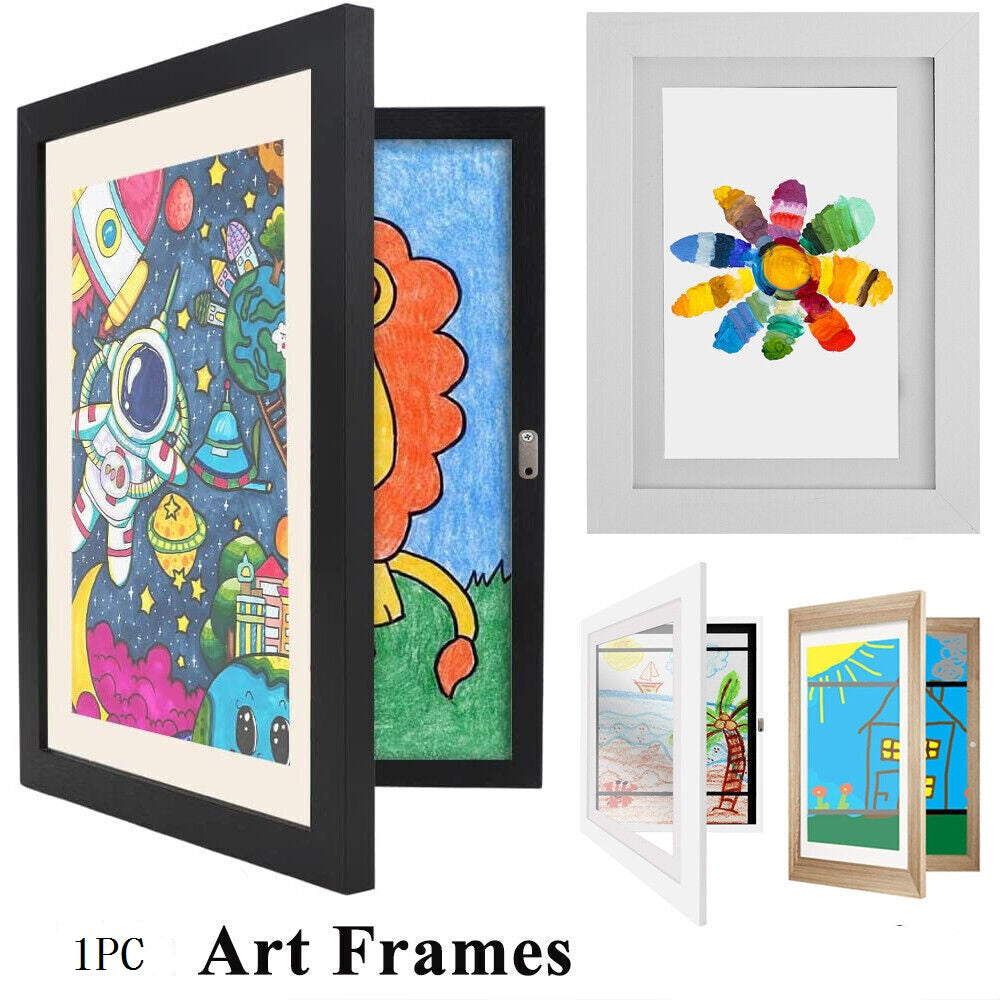 1pc A4 Art Display Frame Photo - Easy-Open for Quick Display Changes - Ideal for Home Room Living Room Office Decoration Perfect Mother'S Day Spring Easter Gift