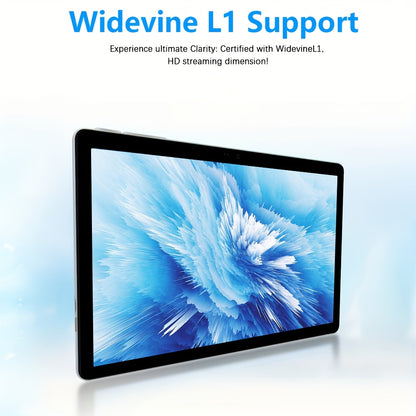 CRELANDER 2in 1 Tablet PC Android 15 Tablet, RAM 12GB (4+8GB Expand)+128Gb ROM, with Case, (Keyboard, Mouse, Pen) Can Optional, 2.4G/5G Wifi, GMS, Google, Pad, Tablet PC, Tablet, Pad