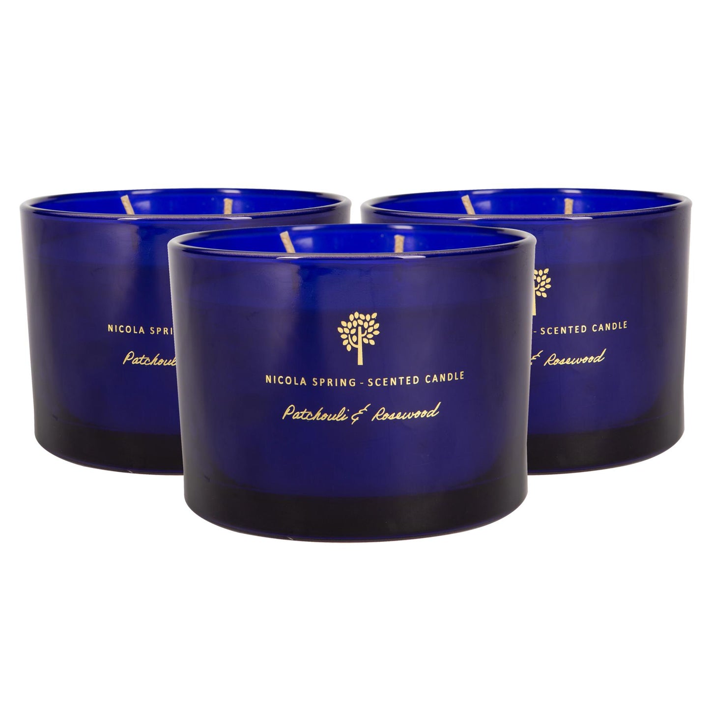 Nicola Spring Scented Candle - 130g/350g - Natural Soy Wax Candles Relaxing Fragrance Gift Set Aromatherapy Candle