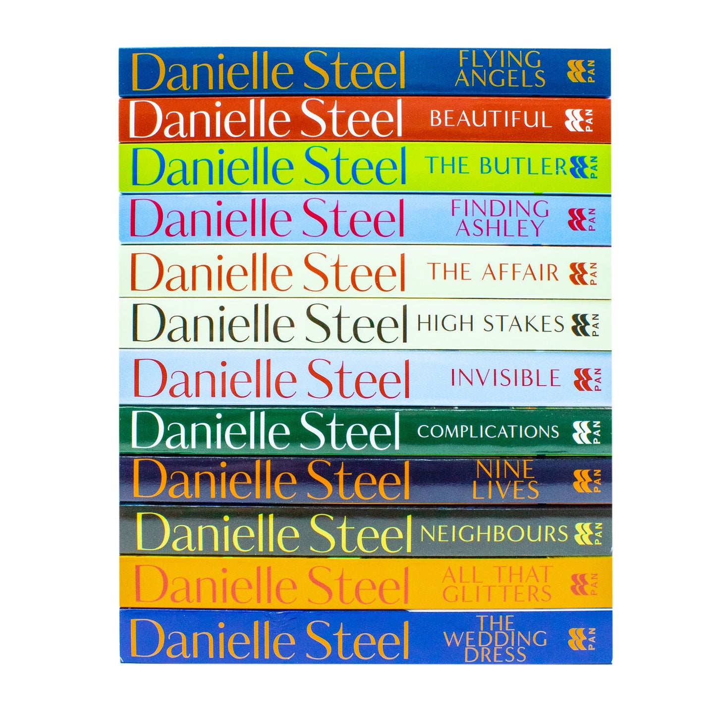 Danielle Steel 12 Book Box Set Collection – Featuring The Wedding Dress, All That Glitters, The Butler & More – Bestselling Romance & Fiction Novel