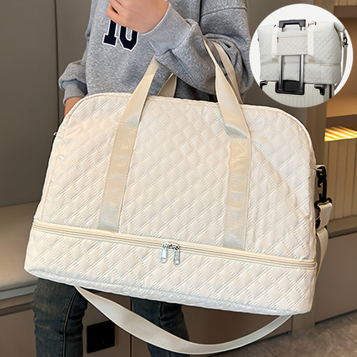 Lightweight Approved Carry-On Cabin Bags, Shoe Compartments And High-Quality Polyester for Women, Business Travel, Commuting, Weekend Vacations And Travel Luggage